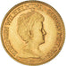 Coin, Netherlands, Wilhelmina I, 10 Gulden, 1917, AU(50-53), Gold, KM:149