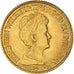 Coin, Netherlands, Wilhelmina I, 10 Gulden, 1917, AU(50-53), Gold, KM:149