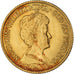 Moeda, Países Baixos, Wilhelmina I, 10 Gulden, 1913, EF(40-45), Dourado, KM:149