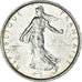 Moneda, Francia, Semeuse, 5 Francs, 1966, EBC, Plata, KM:926, Gadoury:770