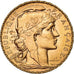 Coin, France, Marianne, 20 Francs, 1907, Paris, MS(60-62), Gold, KM:857