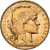 Coin, France, Marianne, 20 Francs, 1908, Paris, MS(60-62), Gold, KM:857