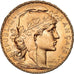 Coin, France, Marianne, 20 Francs, 1908, Paris, MS(60-62), Gold, KM:857