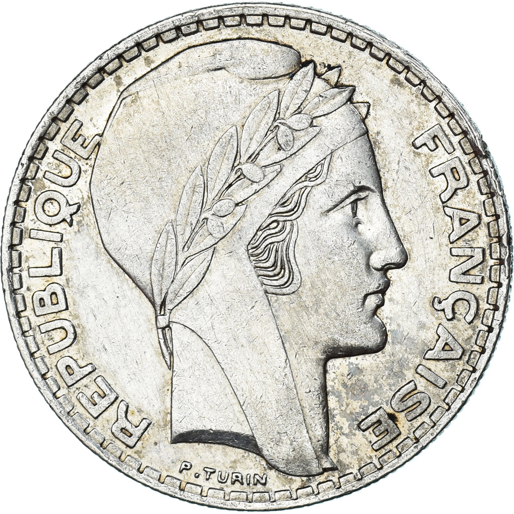 Coin, France, Turin, 20 Francs, 1934, Paris, EF(40-45), Silver, KM:879
