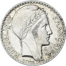 Coin, France, Turin, 20 Francs, 1934, Paris, EF(40-45), Silver, KM:879