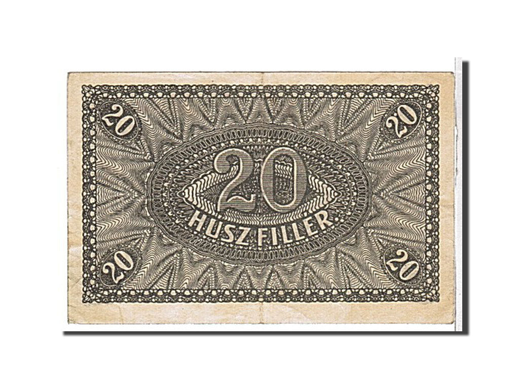 Hungary, 20 Fillér, 1920, KM #43, EF(40-45), 24