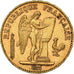 FRANCE, Génie, 20 Francs, 1894, Paris, KM #825, AU(50-53), Gold, Gadoury #1063,