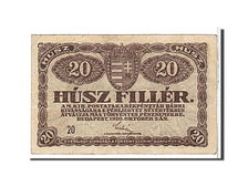 Banknote, Hungary, 20 Fillér, 1920, KM:43, EF(40-45)