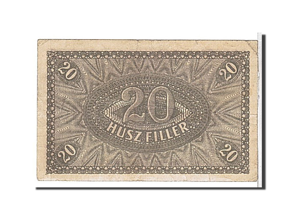 Banknote, Hungary, 20 Fillér, 1920, KM:43, EF(40-45)
