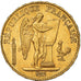 Moneta, Francia, Génie, 20 Francs, 1876, Paris, BB+, Oro, KM:825, Gadoury:1063