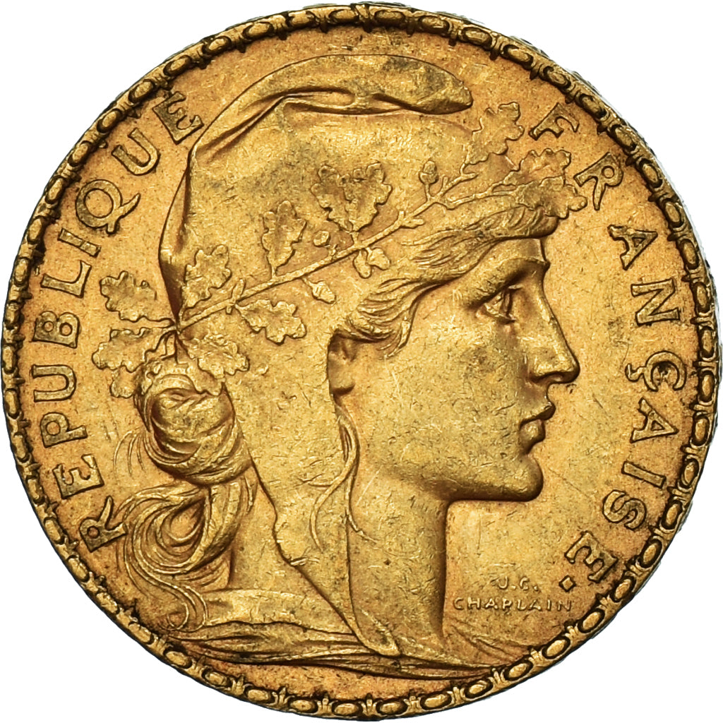 Coin, France, Marianne, 20 Francs, 1902, Paris, EF(40-45), Gold, KM:847