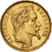 Coin, France, Napoleon III, 20 Francs, 1862, Paris, AU(55-58)