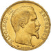 Coin, France, Napoleon III, 20 Francs, 1860, Paris, AU(50-53), Gold, KM:781.2