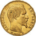 Moneda, Francia, Napoleon III, 20 Francs, 1856, Paris, MBC+, Oro