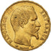 Moneta, Francja, Napoleon III, Napoléon III, 20 Francs, 1856, Paris, AU(50-53)