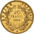Coin, France, Napoleon III, 20 Francs, 1856, Paris, AU(50-53), KM 781.1
