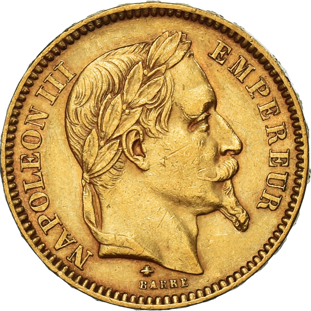 Monnaie, France, Napoleon III, 20 Francs, 1861, Paris, TTB+, Or, Gadoury:1062