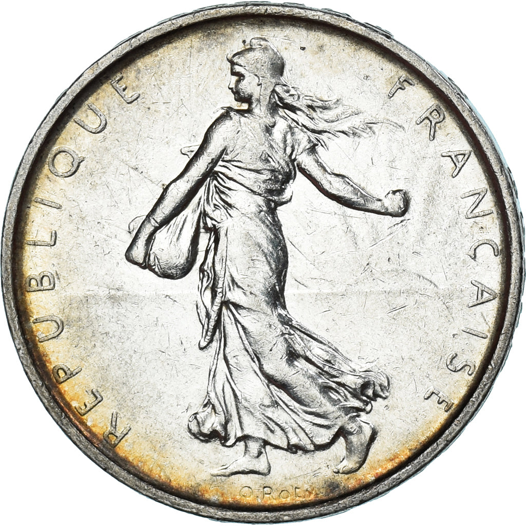 Coin, France, Semeuse, 5 Francs, 1966, Paris, MS(60-62), Silver, KM:926