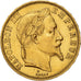 Coin, France, Napoleon III, Napoléon III, 50 Francs, 1867, Strasbourg