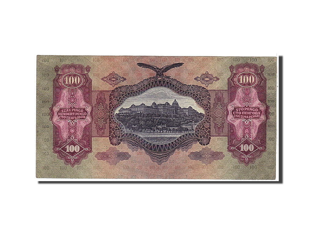 Hungary, 100 Pengö, 1930, KM #112, EF(40-45), E043063598