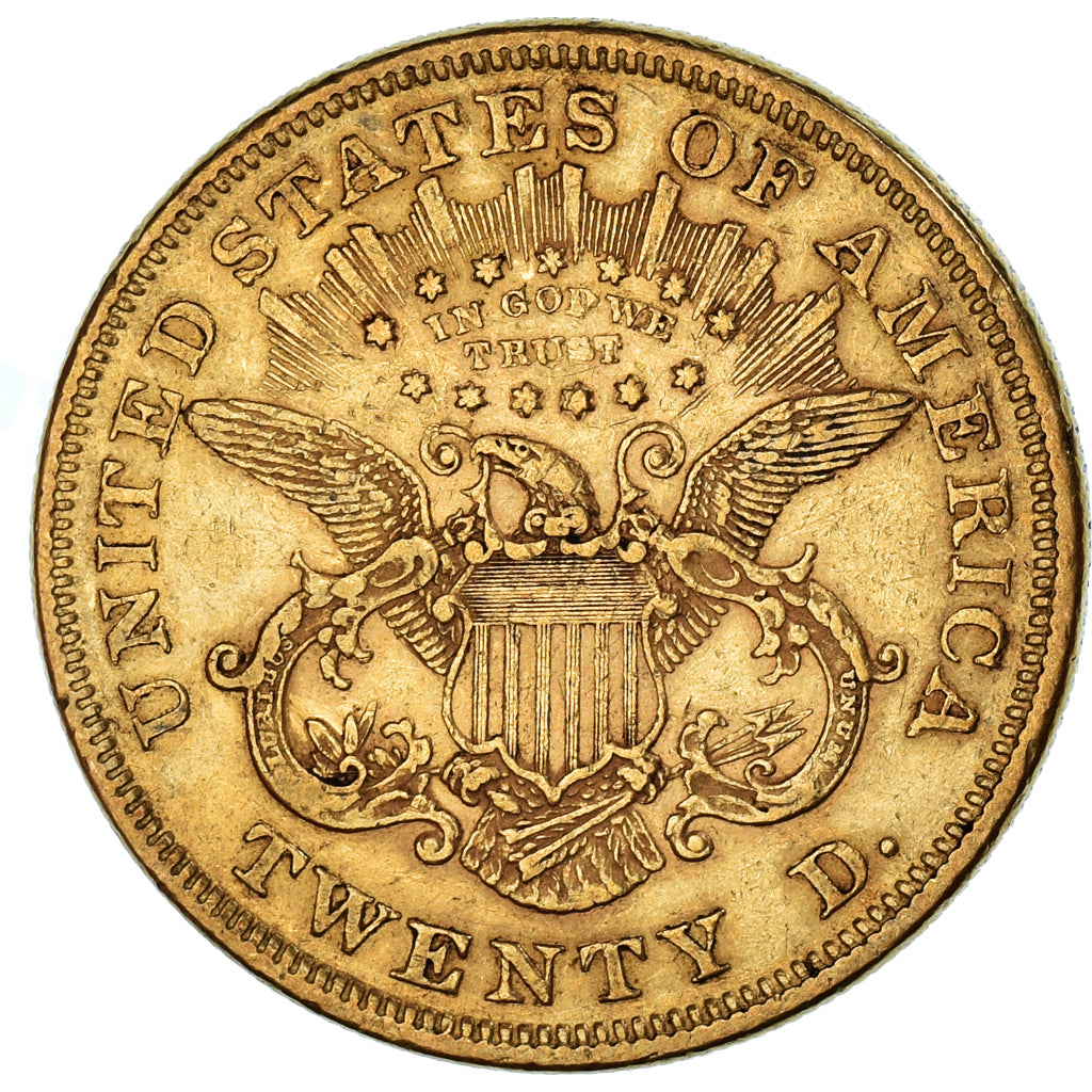 Münze, Vereinigte Staaten, Liberty Head, $20, Double Eagle, 1875, U.S. Mint