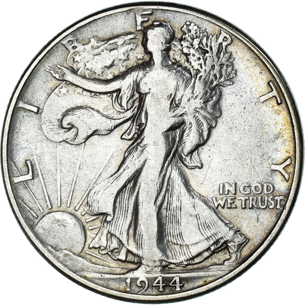 Stati Uniti, Walking Liberty Half Dollar, Half Dollar, 1944, U.S. Mint, Phila...