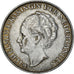 Paesi Bassi, Wilhelmina I, Gulden, 1944, BB+, Argento, KM:161.2
