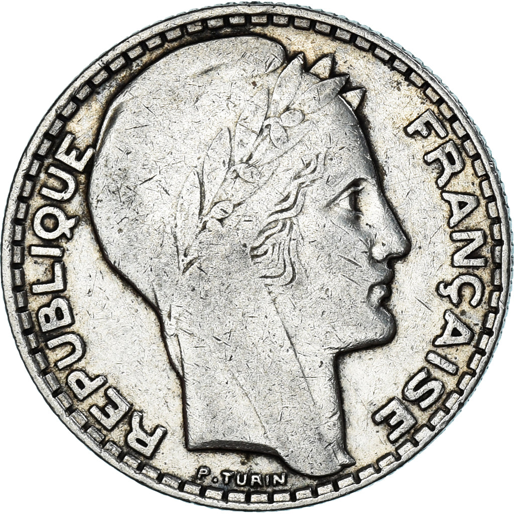 Coin, France, Turin, 10 Francs, 1930, Paris, VF(30-35), Silver, KM:878