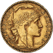 Francia, Marianne, 20 Francs, 1900, Paris, BB, Oro, KM:847, Gadoury:1064