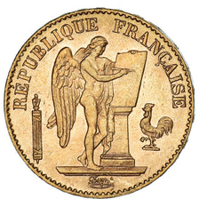 Munten, Frankrijk, Génie, 20 Francs, 1894, Paris, PR, Goud, KM:825