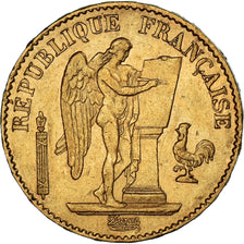 Monnaie, France, Génie, 20 Francs, 1879, Paris, TTB, Or, Gadoury:1063, KM:825