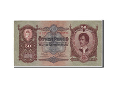 Hungary, 50 Pengö, 1932, KM #99, AU(50-53), D203062700