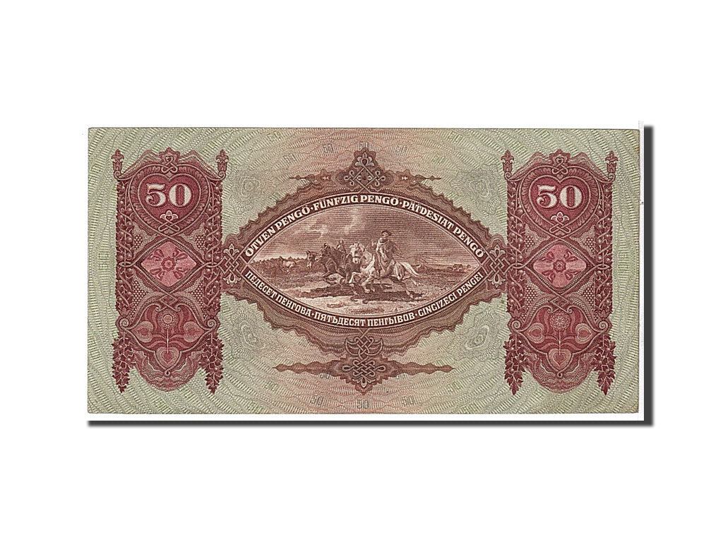Hungary, 50 Pengö, 1932, KM #99, AU(50-53), D203062700