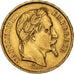 Moeda, França, Napoleon III, 20 Francs, 1867, Strasbourg, grand BB, AU(50-53)