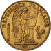France, Génie, 20 Francs, 1876, Paris, EF(40-45), Gold, KM:825, Gadoury:1063