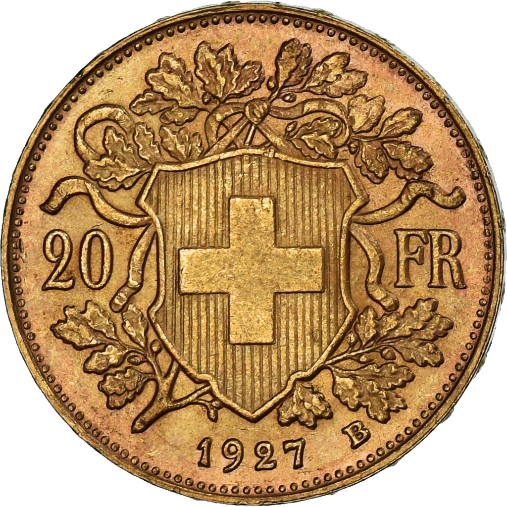 Monnaie, Suisse, 20 Francs, 1927, Bern, SUP, Or, KM:35.1