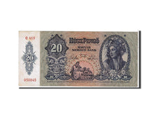 Banknote, Hungary, 20 Pengö, 1941, KM:109, AU(55-58)