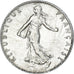 Coin, France, Semeuse, 50 Centimes, 1917, Paris, AU(55-58), Silver, KM:854