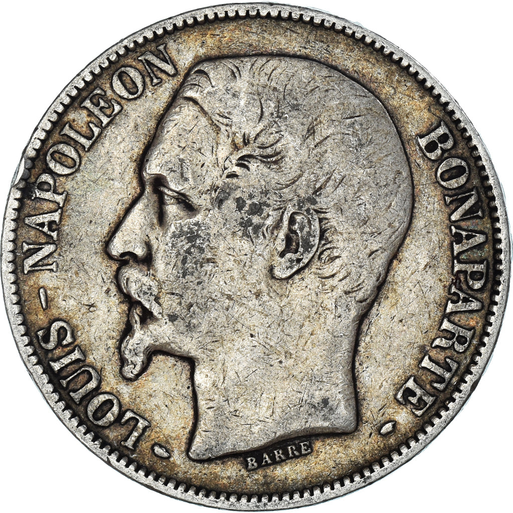 Coin, France, Napoléon III, 5 Francs, 1852, Paris, F(12-15), Silver, KM:773.1