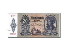 Billete, 20 Pengö, 1941, Hungría, MBC+