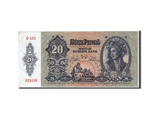 Banknote, Hungary, 20 Pengö, 1941, KM:109, AU(55-58)