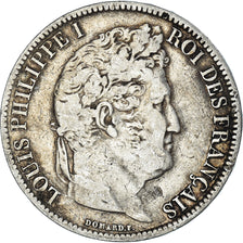 Coin, France, Louis-Philippe, 5 Francs, 1831, Lille, VF(30-35), Silver