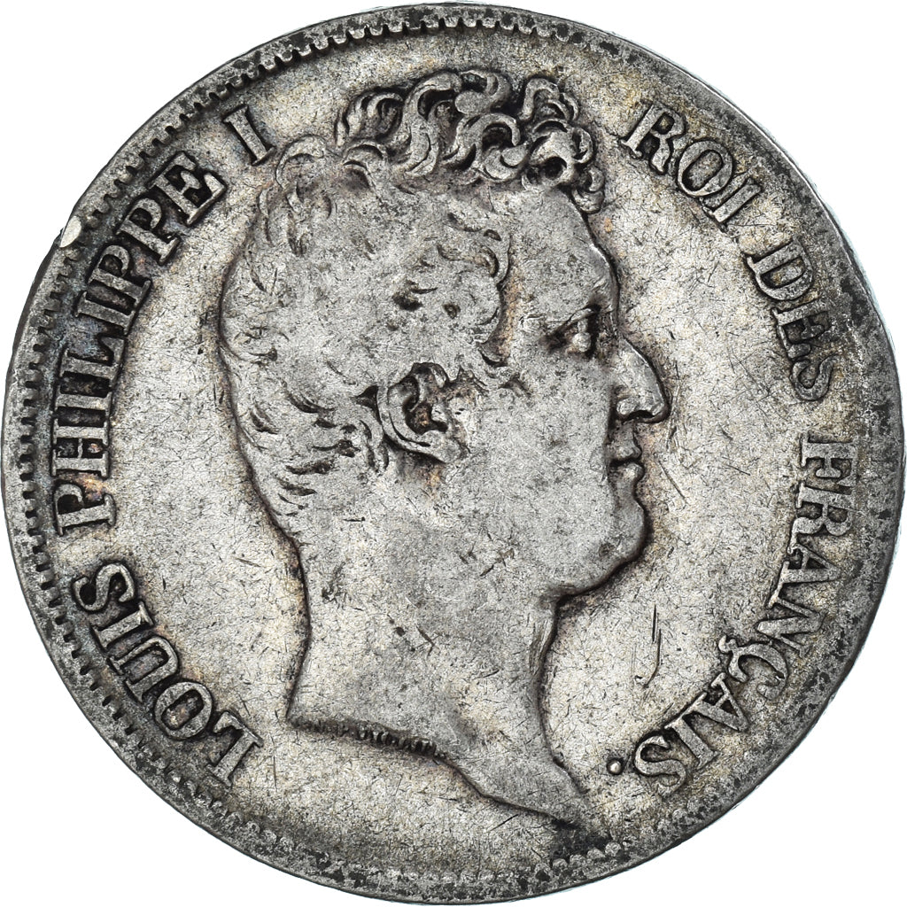 Coin, France, Louis-Philippe, 5 Francs, 1831, Limoges, VF(20-25), Silver