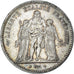 Munten, Frankrijk, Hercule, 5 Francs, 1849, Paris, ZF, Zilver, KM:756.1