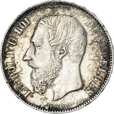 Monnaie, Belgique, Leopold II, 5 Francs, 5 Frank, 1873, TB+, Argent, KM:24