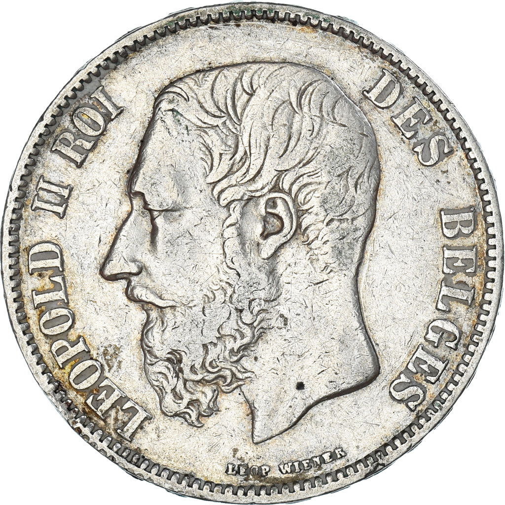 Monnaie, Belgique, Leopold II, 5 Francs, 5 Frank, 1873, TB+, Argent, KM:24
