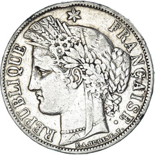 Coin, France, Cérès, 5 Francs, 1870, Paris, VF(30-35), Silver, KM:818.1