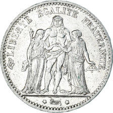 France, Hercule, 5 Francs, 1875, Paris, TTB+, Argent, KM:820.1, Gadoury:745a