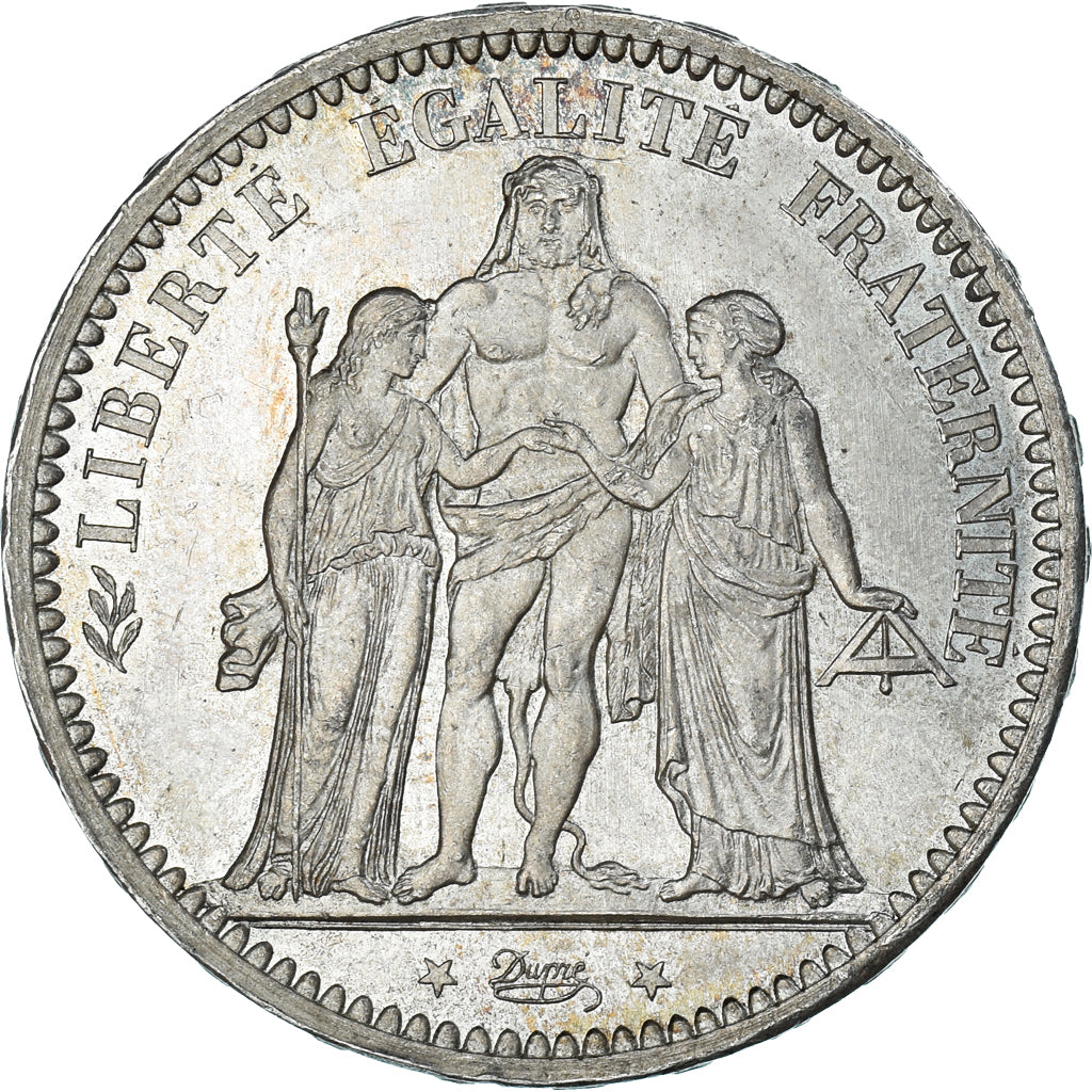Coin, France, Hercule, 5 Francs, 1873, Paris, AU(55-58), Silver, KM:820.1