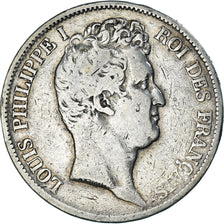 Coin, France, Louis-Philippe, 5 Francs, 1831, Bordeaux, VF(30-35), Silver